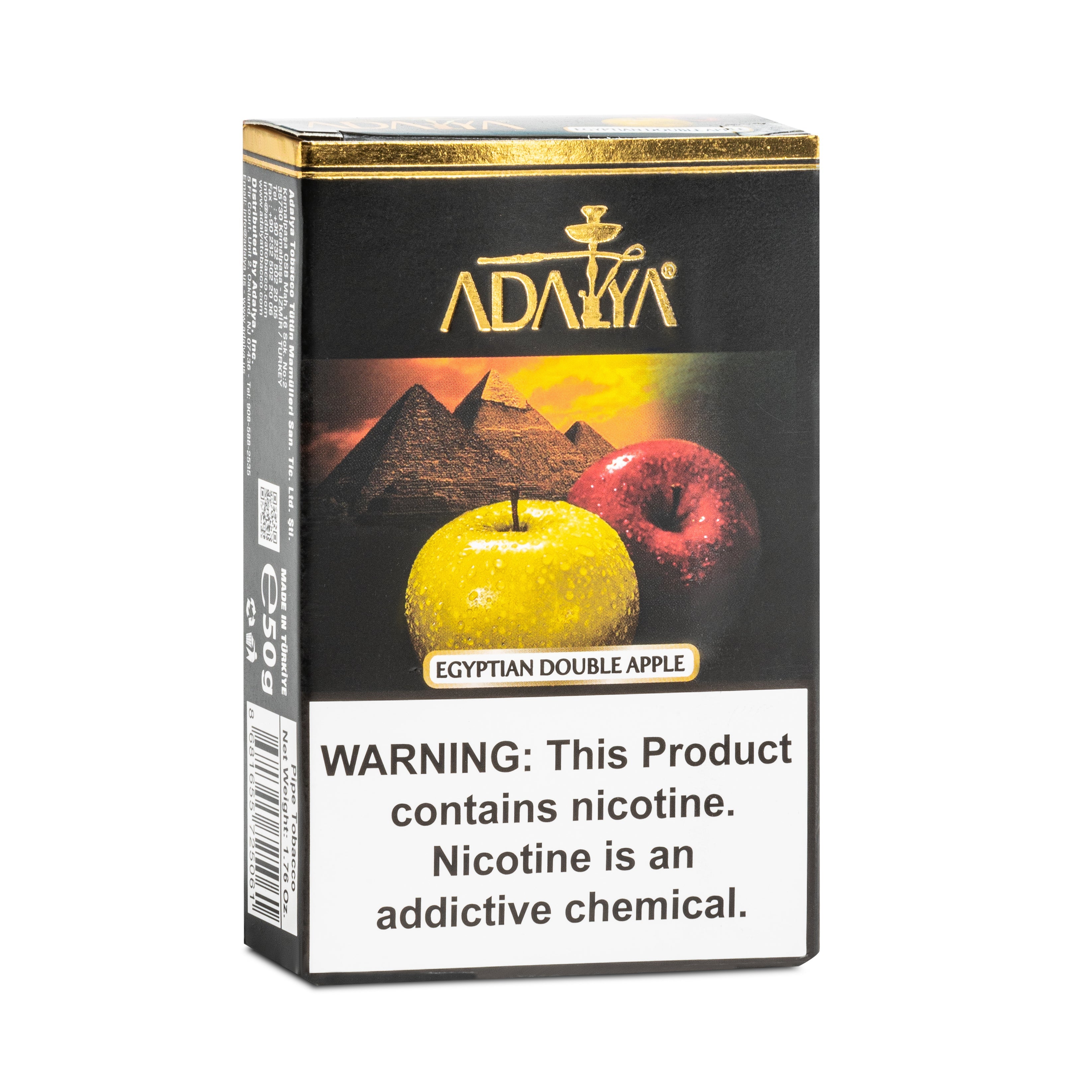 Egyptian Double Apple 50 | Premium Adalya Hookah Tobacco/Shisha