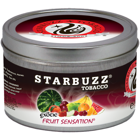 Starbuzz Silver 100gm Fruit Sensations 100