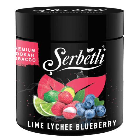 Serbetli Lychee Blueberry Lime 250gm