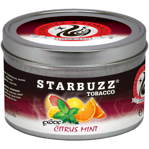 Starbuzz Silver 100gm Citrus Mint 100