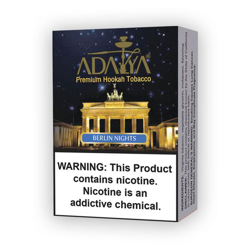 Berlin Nights 50 | Premium Adalya Hookah Tobacco/Shisha