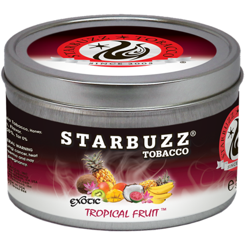 Starbuzz Silver 250gm Tropical Fruit 250