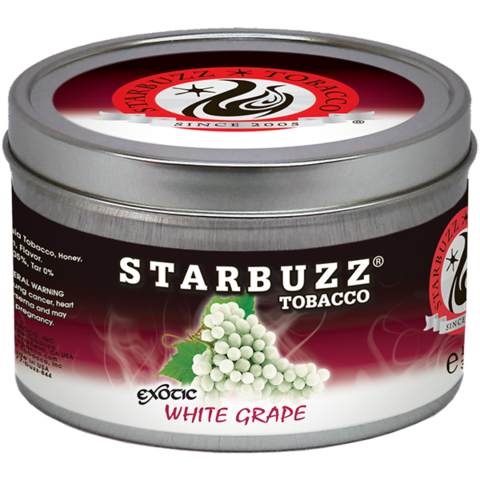 Starbuzz Silver 250gm White Grape 250