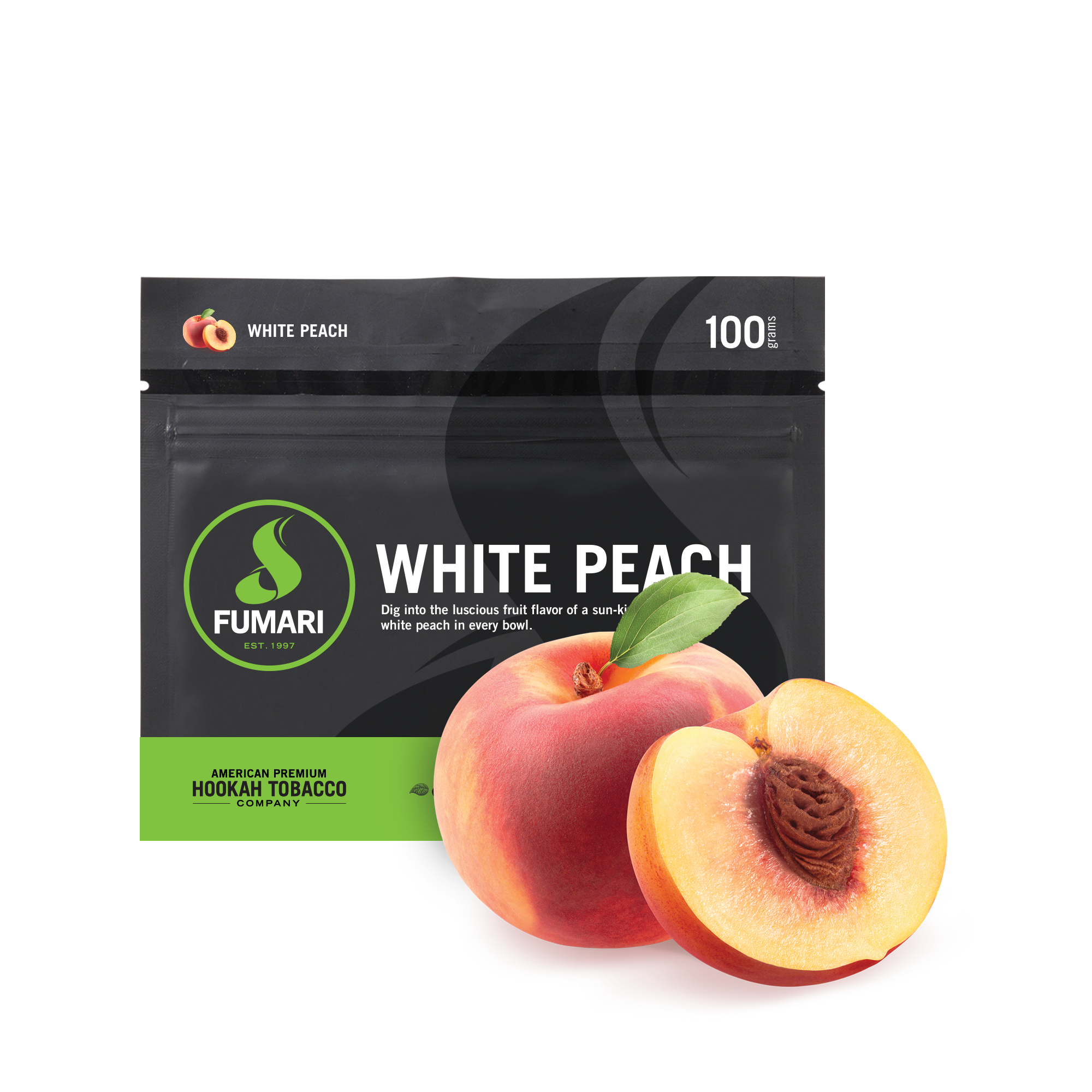 Fumari 100gm White Peach 100